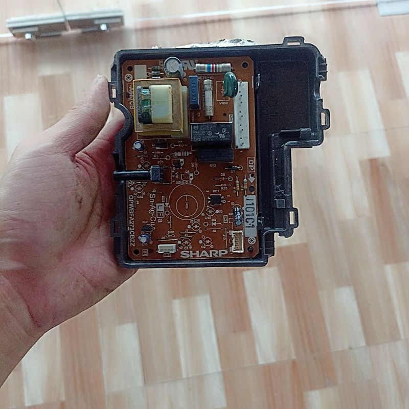 Bo mạch tủ lạnh sharp tháo máy zin kiểu 3