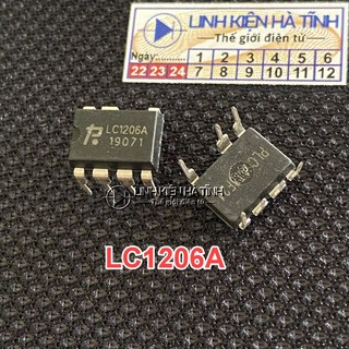 Túi 4 con lc1206a dip-7 ic nguồn liisemi