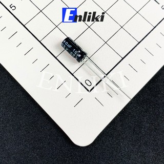 2 chiếc tụ 10uf 63v kích thước 5x11mm