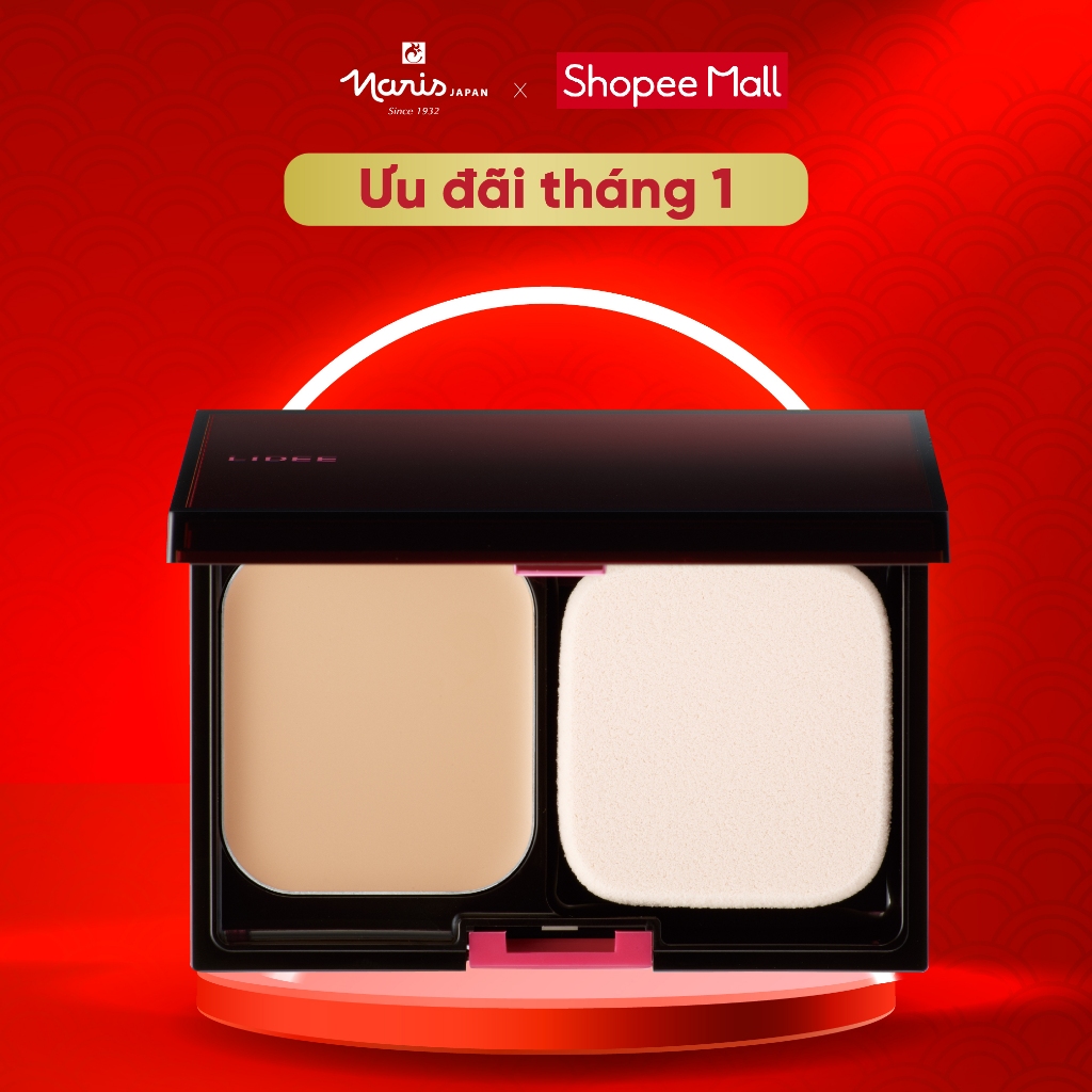 Vỏ hộp phấn nền Naris Lidee Powder Cake Foundation