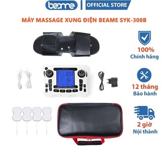 Máy massage xung điện trị liệu beame syk-308b, máy massage xung điện châm cứu bấm huyệt 8 miếng dán