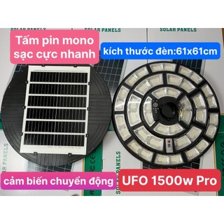 Đèn năng lượng mặt trời UFO 1500w 1000w chính hãng tys sân vườn công viên mẫu mới nhất hiện nay