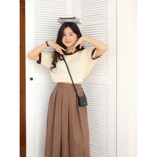 Lin closet áo len thừng phối viền style hàn quốc - tet collection