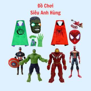 Đồ chơi siêu anh hùng siêu nhân nhện hóa thân thỏa sức ước mơ biến hình đa dạng mẫu mã cho bé