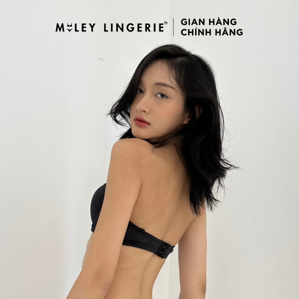 Áo Ngực Nữ Cúp Ngang Tháo dây Trơn Mút Mỏng Miley Lingerie BRM_102