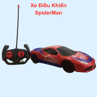 Xe điều khiển người nhện ô tô điều khiển từ xa spiderman di chuyển 4 chiều tốc độ cao thiết kế bắt mắt