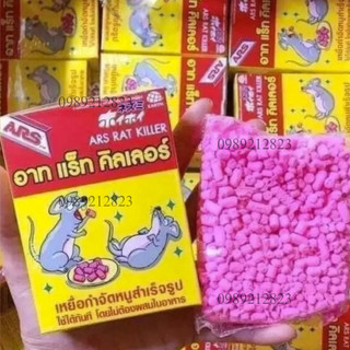 Viên diệt chuột ars rat killer thái lan. diệt chuột hiệu quả 80g