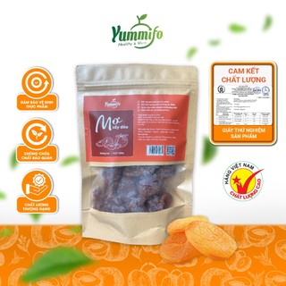 Mơ sấy dẻo không hạt cao cấp Yummifo túi kraft vị chua ngọt cải thiện tiêu hóa tăng cường thị lực dưỡng ẩm làn da 250g