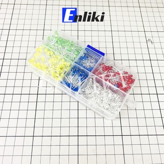 Combo LED 3mm 5 Màu (500 Chiếc)