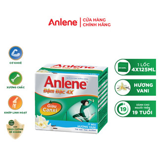 Sữa nước anlene hương vani đậm đặc ít béo 125ml