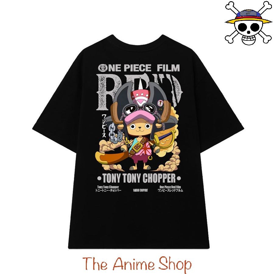 HOT  Áo Thun ONE PIECE TONY TONY CHOPPER FILM RED | Anime One Piece - Áo Phông Unisex