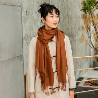 Khăn cashmere màu xanh dễ thương thy thy store