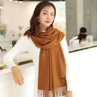 Khăn cashmere màu xanh dễ thương THY THY STORE