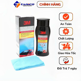 3m glass coat windshield 200ml - chất phủ bảo vệ chống mưa bám kính - dành cho xe ô tô - chống bám nước trên kính xe