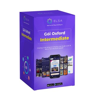 Phần Mềm Tiếng Anh ELSA Speak Kết Hợp Với NXB Đại Học Oxford - Quyển INTERMEDIATE