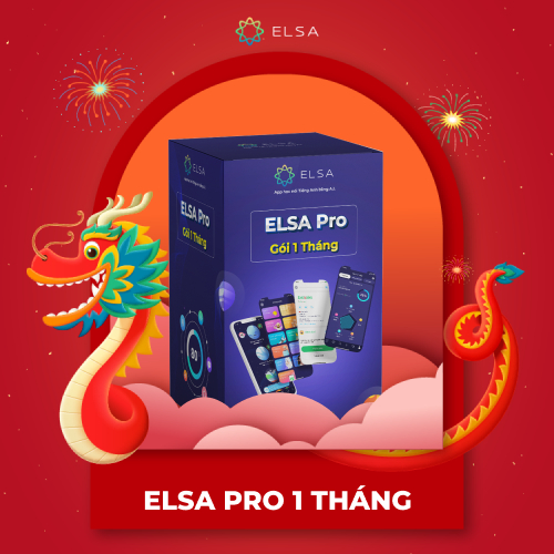 Phần Mềm Tiếng Anh ELSA Speak 1 Tháng - 10 Phút Mỗi Ngày - Tự Tin Giao Tiếp