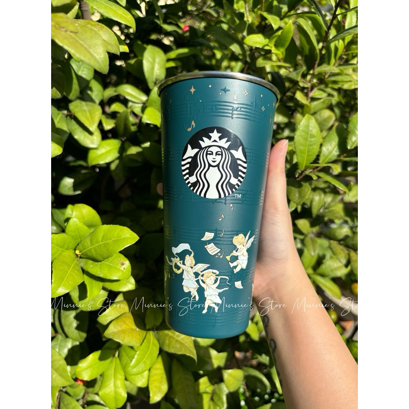 [Starbucks Korea] Ly Starbucks Stainless Steel Christmas Angel DW Togo Tumbler 16Oz (473ml)