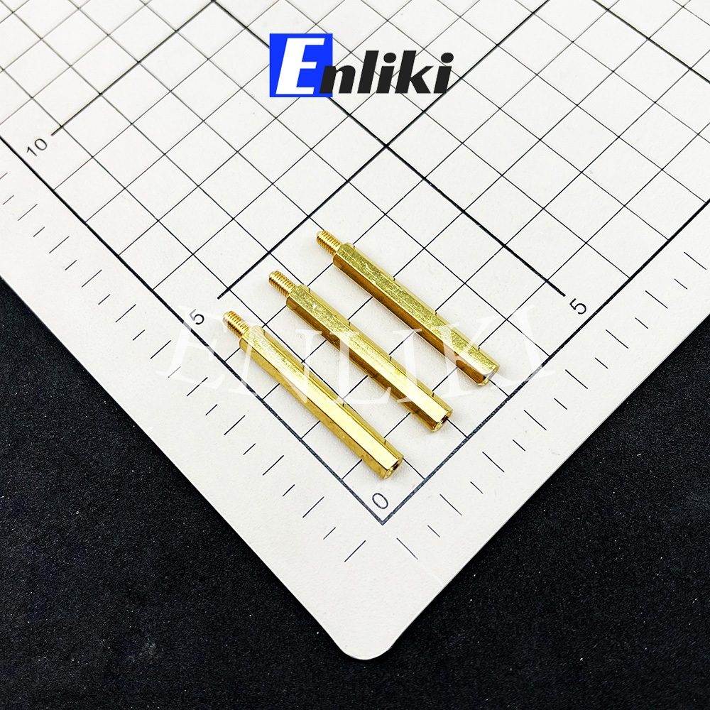 Cọc Đồng M3 Đực-Cái (35+6mm)