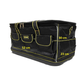 Túi đựng đồ nghề đế nhưna nắp vuông chống thấm nước size ĐẠI 20inch HTkitbag