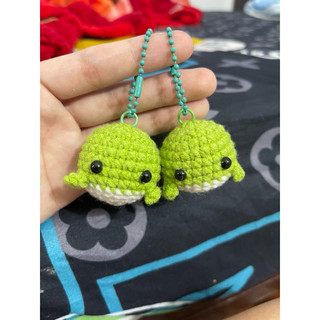 Móc khoá len cá heo mini cute handmade giá học sinh