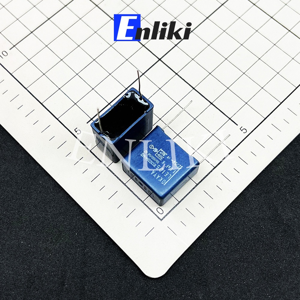 [Mã ELHACE giảm 4% đơn 300K] Tụ 1uF 275V OKAYA 105 20mm