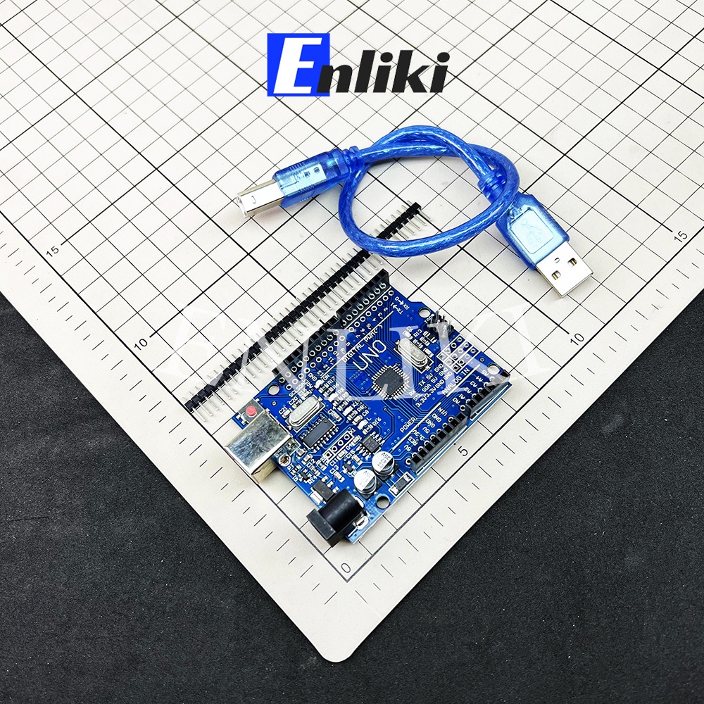 Kit arduino Uno R3 SMD chip dán cùng Cáp USB