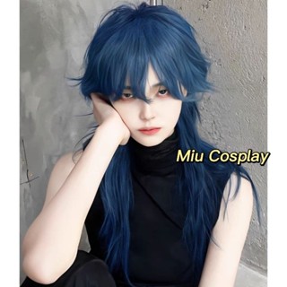 [Sẵn] Wig/Tóc giả teen TT014 xanh dương cá tính [Miu Cosplay]