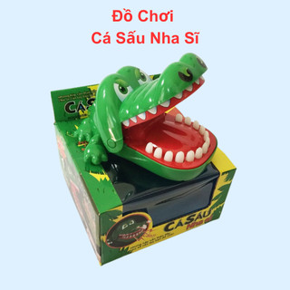 Đồ chơi cá sấu nha sĩ răng cá sấu vui nhộn cho bé hoạt động cùng bạn bè
