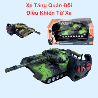 Đồ chơi xe tăng điều khiển từ xa di chuyển cực đầm thiết kế bắt mắt cho bé lựa chọn