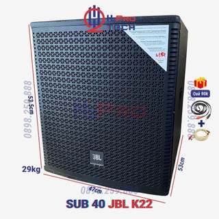 Loa Sub 40 JBL MR K22 700W Công Suất Lớn - Tặng Dây AV, Loa Sub Điện Bass 40 Karaoke Gia Đình - H2Pro Tech