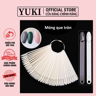 Móng que tròn- móng que sâu tròn- móng que mẫu học sơn gel
