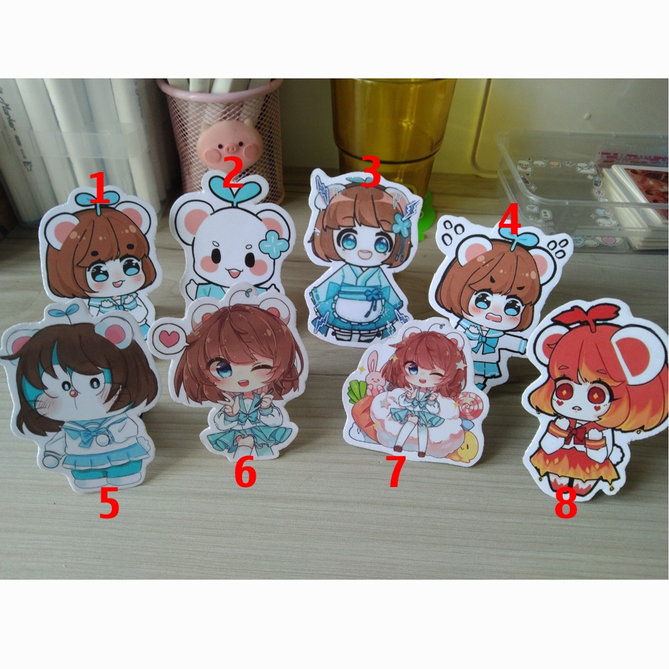 Mô Hình /Standee nhân vật SIMMY -HERO TEAM (Mẫu 02 -8 hình khác nhau)