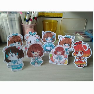 Mô Hình /Standee nhân vật SIMMY -HERO TEAM (Mẫu 02 -8 hình khác nhau)