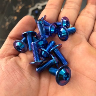 Ốc Titan 6li răng nhuyễn dùng cho dàn áo, cacte, ốp pô, bảng tên, đít pô gắn được mọi loại xe. DoChoiXeMay