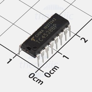 Tc4538bp ic monostable multivibrator 100ns, 16-dip//7