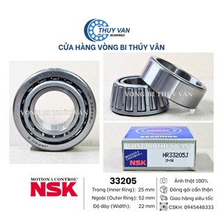 Vòng bi bạc đạn đũa côn 33205 33206 33207 hãng nsk