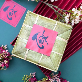 Tem tết, Tem dán Tết, Tem dán bánh chưng kích thước lớn