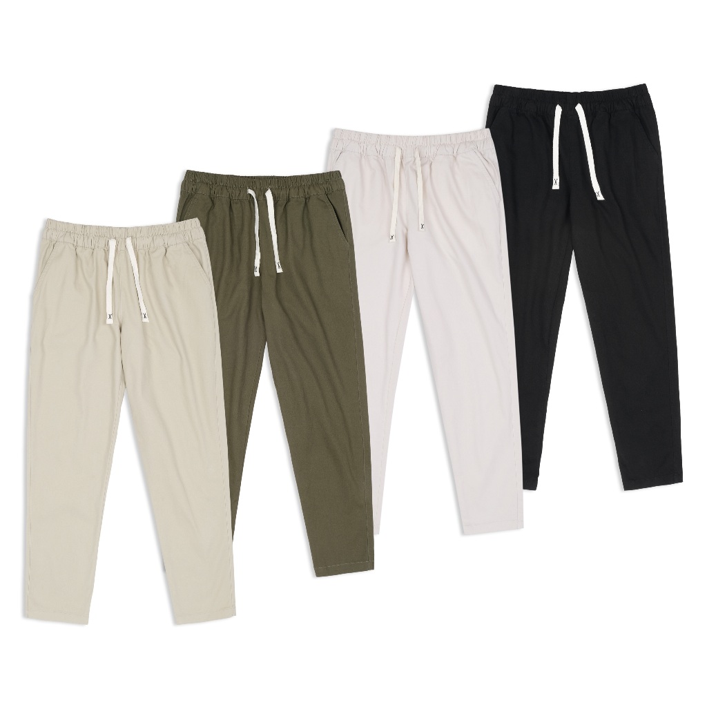 Quần Jogger Basic INSOMNIA Vải Kaki Cao Cấp Co Giãn - PS007