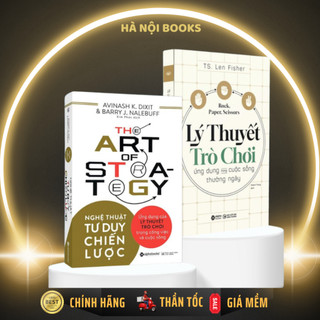 Sách: lẻ/combo về lý thuyết trò chơi: nghệ thuật tư duy chiến lược + lý thuyết trò chơi - alphabooks