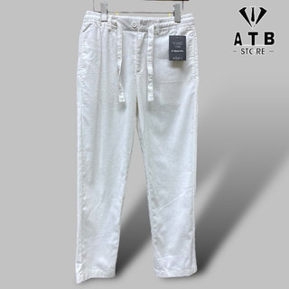 Quần Đũi Linen Thế Hệ Mới , Ống Suông Cao Cấp, Cạp Chun , Chất Mát Mặc Đi Làm Đi Chơi Thoải Mái