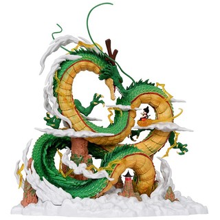   25cm  Mô hình Rồng Thần Shenlong và SonGoKu KID - Tặng LED 