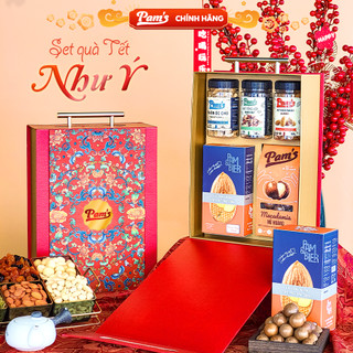Bộ Quà Tặng 2024 Pams - Set Quà Tết Như Ý - Quà Tặng Cao Cấp Xuân Giáp Thìn Cho Người Thân, Doanh Nghiệp