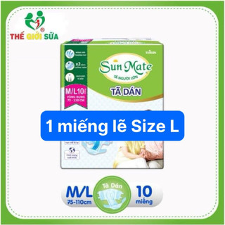 (1 miếng ) tã quần sunmate người già Size M