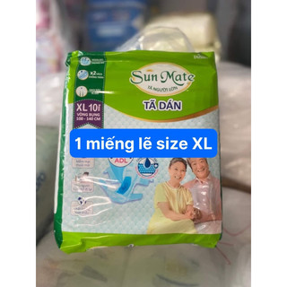 (1 miếng ) tã quần sunmate người già Size M