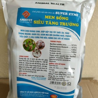 Men sống siêu tăng trưởng 1kg .