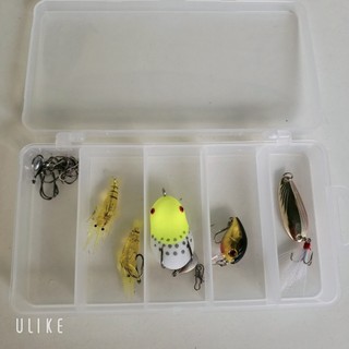 Combo Bộ 5 Mồi Câu Lure Đa Năng – Đủ 3 Tầng Nước (Mặt, Trung, Đáy)