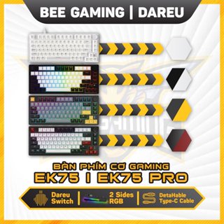 Bàn phím cơ chính hãng Dareu EK75 / EK75 Pro (Led RGB, 75%, Hotswap, triple-modes)