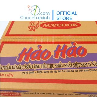 Thùng 30 gói mì Hảo Hảo tôm chua cay 30 gói x 75 g Gò Vấp Grab Nowship TPHCM Trà mật ong Boncha vị chanh lốc 6