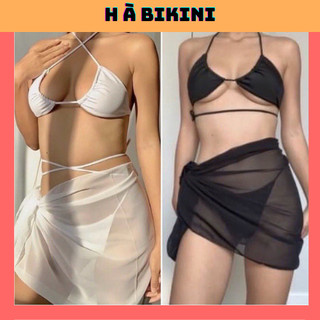 Khăn voan quấn bikini đi biển đa năng siêu hot ha bikini m41