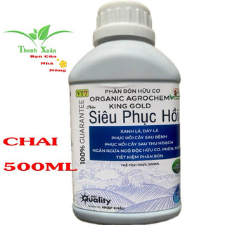 Phân bón siêu phục hồi cây trồng sau thu hoạch chai 500ml